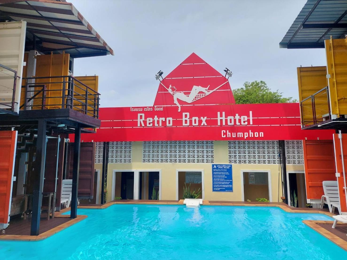 Retro Box Hotel Chumphon Exterior foto